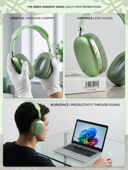 P9 Wireless Headphone | Advanced AAC/SBC Audio