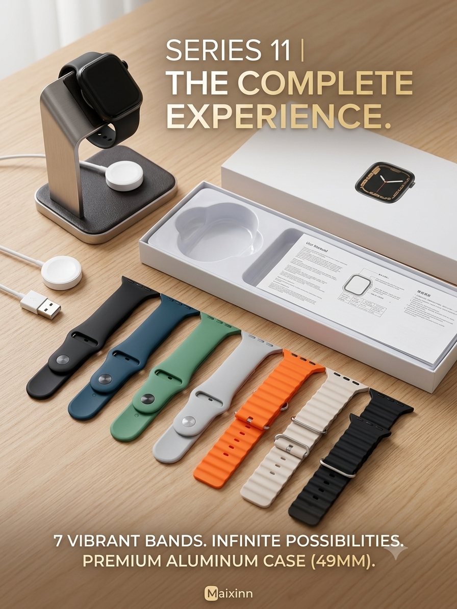 Series 11 Max 408 Smart Watch 7+1